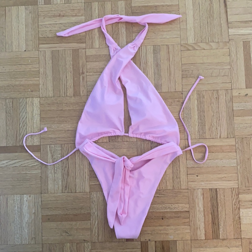 Pink bikini from Aurelle. Never been worn